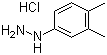 structure of CAS# 60481-51-8, 3,4-Dimethylphenylhydrazine hydrochloride