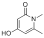 4-羟基-1,6-二甲基吡啶-2(1H)-酮分子结构 (CAS 6052-75-1)