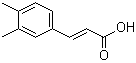 structure of CAS# 60521-25-7, 3-(3,4-Dimethylphenyl)acrylic acid