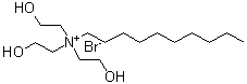 CAS # 60535-39-9, Decyltriethanolammonium Bromide, N,N,N-Tris(2-hydroxyethyl)-1-decanaminium bromide