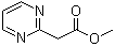 structure of CAS# 60561-50-4, 2-Pyrimidineacetic acid methyl ester