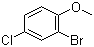 CAS # 60633-25-2, 2-Bromo-4-chloroanisole