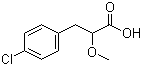 CAS 登录号：606493-11-2, 3-(4-氯苯基)-2-甲氧基丙酸