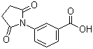3-(2,5-Dioxopyrrolidin-1-yl)benzoic acid molecular structure (CAS 60693-31-4)