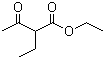 2-乙基乙酰乙酸乙酯分子结构 (CAS 607-97-6)