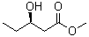 structure of CAS# 60793-22-8, (R)-3-Hydroxypentanoic acid methyl ester