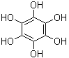 Hexahydroxybenzene molecular structure (CAS 608-80-0)
