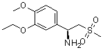 CAS # 608141-42-0, (alphaS)-3-Ethoxy-4-methoxy-alpha-[(methylsulfonyl)methyl]-benzenemethanamine