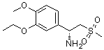 CAS # 608142-27-4, (alphaR)-3-Ethoxy-4-methoxy-alpha-[(methylsulfonyl)methyl]benzenemethanamine
