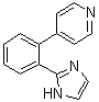 structure of CAS# 608515-26-0, 4-[2-(1H-Imidazol-2-yl)phenyl]pyridine
