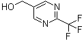 2-(三氟甲基)-5-嘧啶甲醇分子结构 (CAS 608515-90-8)