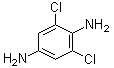 4-氨基-2,6-二氯苯胺分子结构 (CAS 609-20-1)