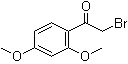 structure of CAS# 60965-26-6, 2-Bromo-2',4'-dimethoxyacetophenone