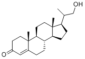 CAS # 60966-36-1, 21-Hydroxy-20-methylpregn-4-en-3-one, (8S,9S,10R,13S,14S,17R)-17-(1-hydroxypropan-2-yl)-10,13-dimethyl-1,2,6,7,8,9,11,12,14,15,16,17-dodecahydrocyclopenta[a]phenanthren-3-one
