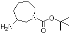 structure of CAS# 609789-17-5, 3-Aminoazepane-1-carboxylic acid tert-butyl ester