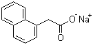 structure of CAS# 61-31-4, Sodium naphthalene-1-acetate