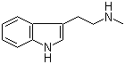 CAS # 61-49-4, 3-(2-Methylaminoethyl)indole, N(omega)-Methyltryptamine