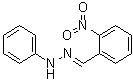 2-硝基苯甲醛苯基腙分子结构 (CAS 610-64-0)
