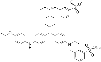 酸性蓝 83分子结构 (CAS 6104-59-2)