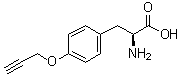 structure of CAS# 610794-20-2, O-2-Propyn-1-yl-L-tyrosine