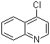 4-氯喹啉分子结构 (CAS 611-35-8)