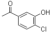 1-(4-Chloro-3-hydroxyphenyl)ethanone molecular structure (CAS 61124-56-9)
