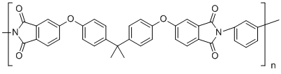 Polyetherimide molecular structure (CAS 61128-46-9)