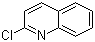 2-Chloroquinoline molecular structure (CAS 612-62-4)