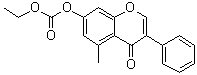 碳酸乙基 5-甲基-4-氧代-3-苯基-4H-1-苯并吡喃-7-基酯分子结构 (CAS 612092-75-8)