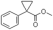 structure of CAS# 6121-42-2, Methyl 1-phenylcyclopropanecarboxylate