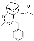 CAS 登录号：61237-60-3, 1,6-脱水-3-O-(苯基甲基)-beta-L-艾杜吡喃糖二乙酸酯