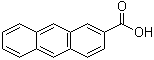 structure of CAS# 613-08-1, 2-Anthracenecarboxylic acid