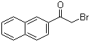 2-Bromo-1-(2-naphthyl)-1-ethanone molecular structure (CAS 613-54-7)