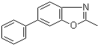 2-甲基-6-苯基苯并恶唑分子结构 (CAS 61309-99-7)