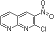 2-Chloro-3-nitro-1,8-naphthyridine molecular structure (CAS 61323-18-0)