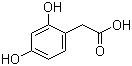 CAS 登录号：614-82-4, 2,4-二羟基苯乙酸