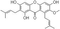 structure of CAS# 6147-11-1, Mangostin