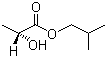 structure of CAS# 61597-96-4, (+)-Isobutyl D-lactate