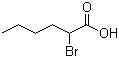 2-溴己酸分子结构 (CAS 616-05-7)