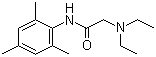 CAS 登录号：616-68-2, 三甲卡因, 美索卡因, 2-(二乙基氨基)-N-均三甲苯基乙酰胺