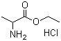 structure of CAS# 617-27-6, Ethyl 2-aminopropanoate hydrochloride