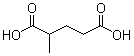 2-甲基戊二酸分子结构 (CAS 617-62-9)