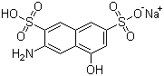 CAS 登录号：61702-42-9, 3-氨基-5-羟基-2,7-萘二磺酸单钠盐