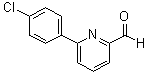 structure of CAS# 61704-30-1, 6-(4-Chlorophenyl)-2-pyridinecarboxaldehyde