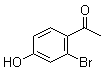 1-(2-Bromo-4-hydroxyphenyl)ethanone molecular structure (CAS 61791-99-9)