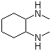 structure of CAS# 61798-24-1, N,N'-Dimethyl-1,2-cyclohexanediamine