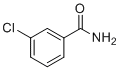 structure of CAS# 618-48-4, 3-Chlorobenzamide