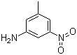 3-甲基-5-硝基苯胺分子结构 (CAS 618-61-1)