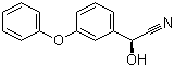 structure of CAS# 61826-76-4, (S)-3-Phenoxybenzaldehyde cyanohydrin
