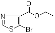 structure of CAS# 61830-23-7, Ethyl 5-bromothiazole-4-carboxylate